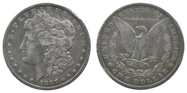 1 Dollar 美利堅合眾國 (1776 - ) 銀 
