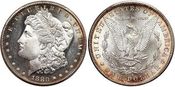1 Dollar 美利堅合眾國 (1776 - ) 銀 
