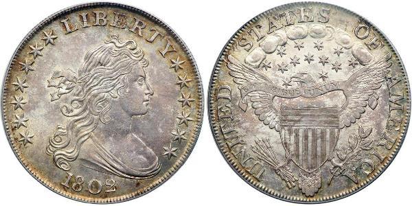 1 Dollar 美利堅合眾國 (1776 - ) 銀 Anne Willing Bingham (1764-1801)
