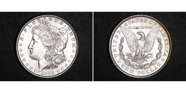 1 Dollar 美利堅合眾國 (1776 - ) 銀 