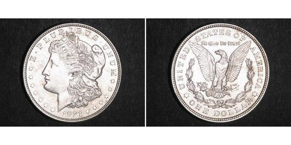 1 Dollar 美利堅合眾國 (1776 - ) 銀 