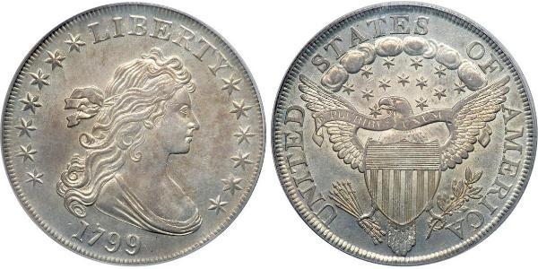 1 Dollar 美利堅合眾國 (1776 - ) 銀 Anne Willing Bingham (1764-1801)