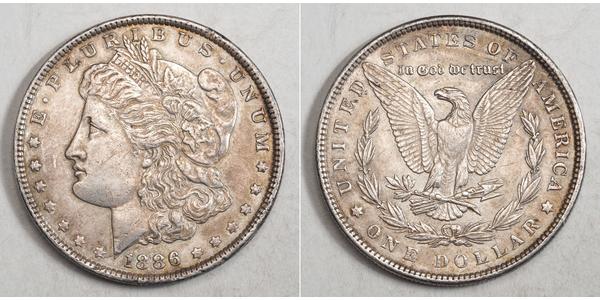 1 Dollar 美利堅合眾國 (1776 - ) 銀 