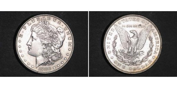 1 Dollar 美利堅合眾國 (1776 - ) 銀 