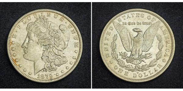 1 Dollar 美利堅合眾國 (1776 - ) 銀 