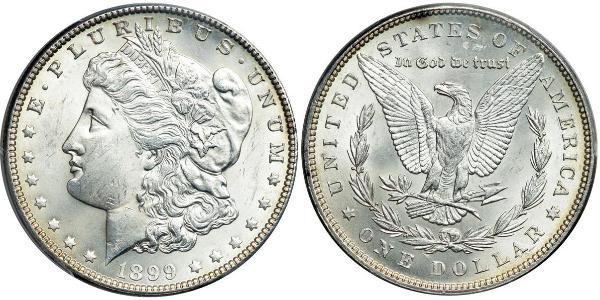 1 Dollar 美利堅合眾國 (1776 - ) 銀 