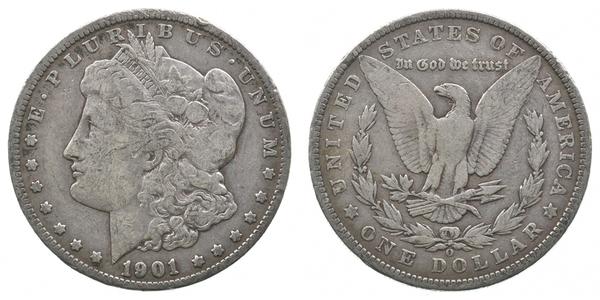 1 Dollar 美利堅合眾國 (1776 - ) 銀 