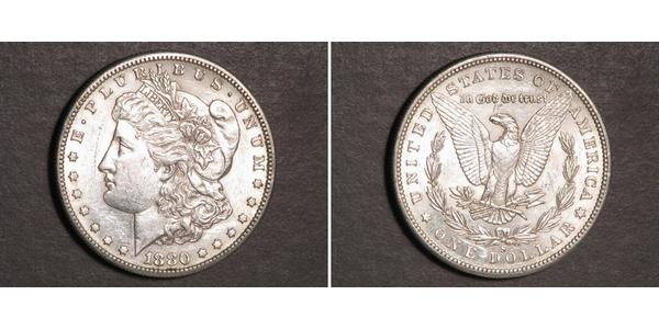 1 Dollar 美利堅合眾國 (1776 - ) 銀 