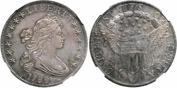 1 Dollar 美利堅合眾國 (1776 - ) 銀 Anne Willing Bingham (1764-1801)