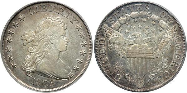1 Dollar 美利堅合眾國 (1776 - ) 銀 Anne Willing Bingham (1764-1801)