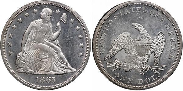 1 Dollar 美利堅合眾國 (1776 - ) 銀 