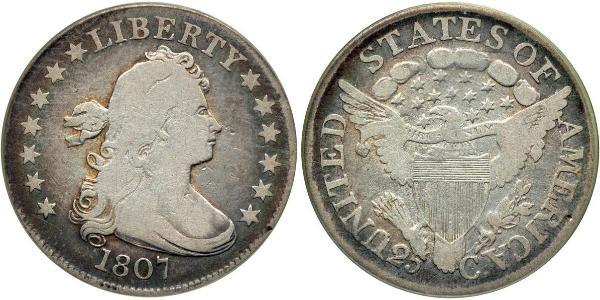 1 Dollar 美利堅合眾國 (1776 - ) 銀 Anne Willing Bingham (1764-1801)