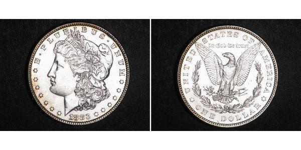 1 Dollar 美利堅合眾國 (1776 - ) 銀 