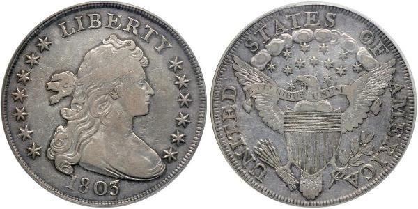 1 Dollar 美利堅合眾國 (1776 - ) 銀 Anne Willing Bingham (1764-1801)