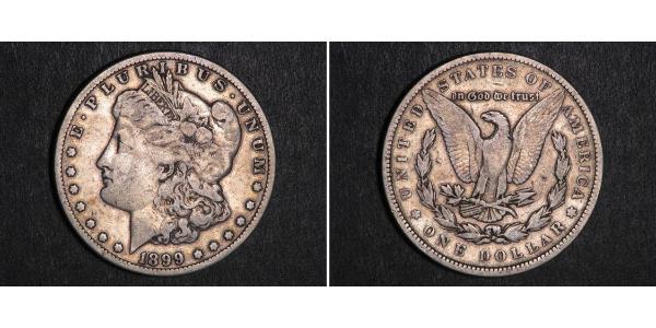 1 Dollar 美利堅合眾國 (1776 - ) 銀 