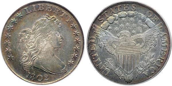 1 Dollar 美利堅合眾國 (1776 - ) 銀 Anne Willing Bingham (1764-1801)