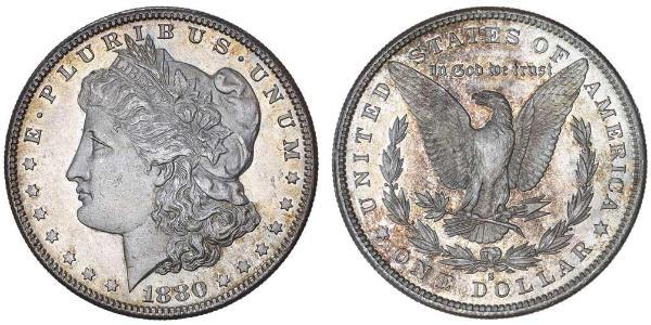 1 Dollar 美利堅合眾國 (1776 - ) 銀 