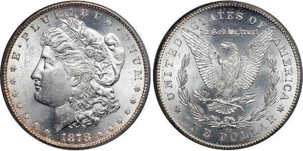 1 Dollar 美利堅合眾國 (1776 - ) 銀 