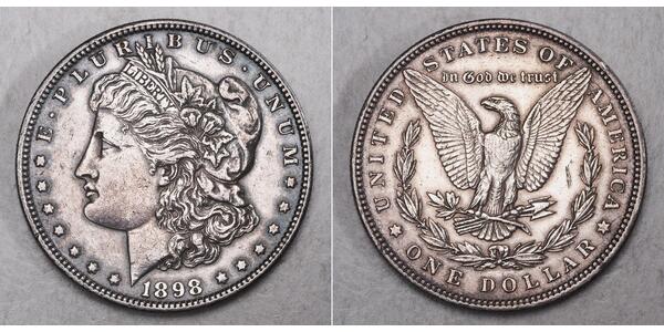 1 Dollar 美利堅合眾國 (1776 - ) 銀 