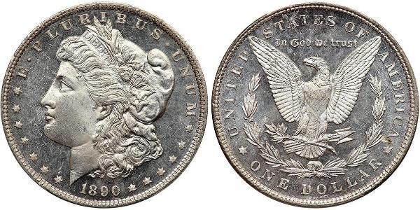 1 Dollar 美利堅合眾國 (1776 - ) 銀 