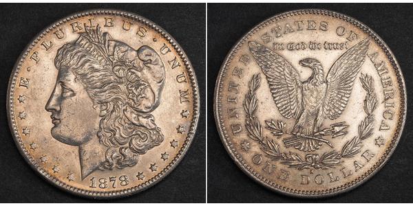1 Dollar 美利堅合眾國 (1776 - ) 銀 
