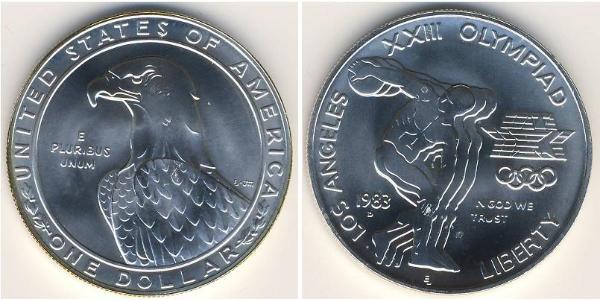 1 Dollar 美利堅合眾國 (1776 - ) 銀 