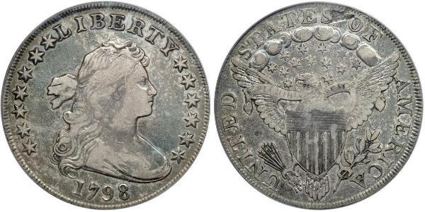 1 Dollar 美利堅合眾國 (1776 - ) 銀 Anne Willing Bingham (1764-1801)