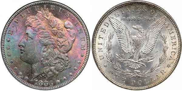 1 Dollar 美利堅合眾國 (1776 - ) 銀 