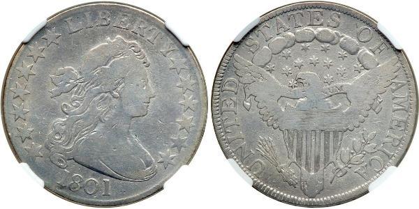 1 Dollar 美利堅合眾國 (1776 - ) 銀 Anne Willing Bingham (1764-1801)