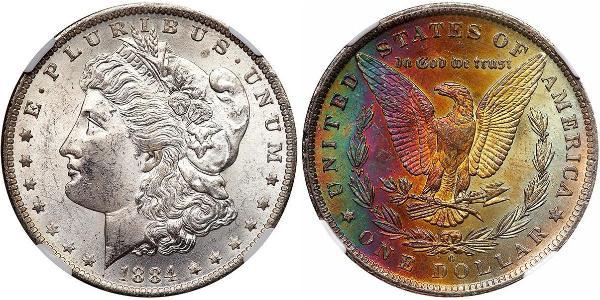 1 Dollar 美利堅合眾國 (1776 - ) 銀 