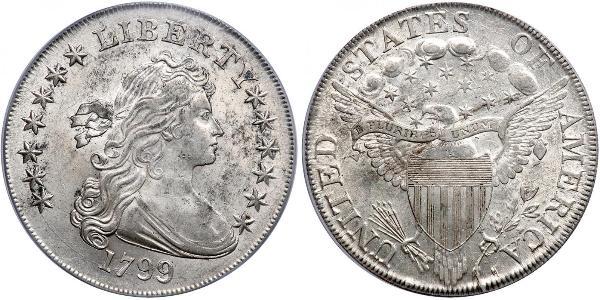 1 Dollar 美利堅合眾國 (1776 - ) 銀 Anne Willing Bingham (1764-1801)