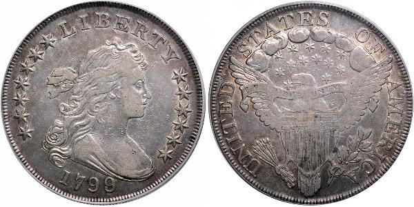 1 Dollar 美利堅合眾國 (1776 - ) 銀 Anne Willing Bingham (1764-1801)