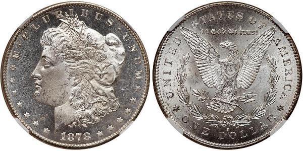 1 Dollar 美利堅合眾國 (1776 - ) 銀 