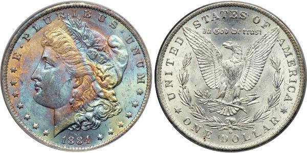 1 Dollar 美利堅合眾國 (1776 - ) 銀 