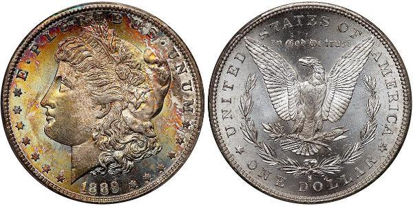 1 Dollar 美利堅合眾國 (1776 - ) 銀 