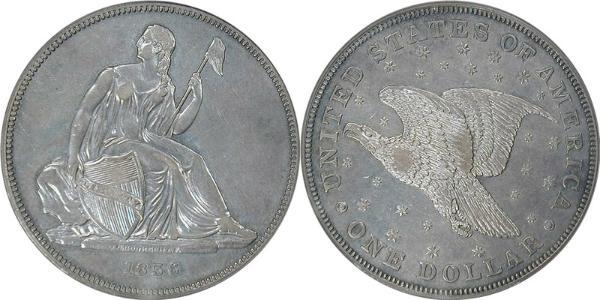 1 Dollar 美利堅合眾國 (1776 - ) 銀 