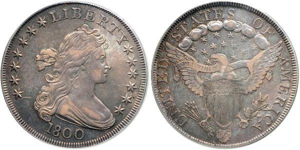 1 Dollar 美利堅合眾國 (1776 - ) 銀 Anne Willing Bingham (1764-1801)