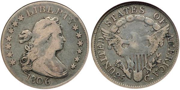 1 Dollar 美利堅合眾國 (1776 - ) 銀 Anne Willing Bingham (1764-1801)