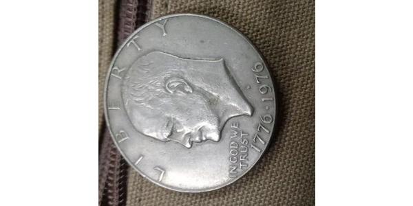 1 Dollar 美利堅合眾國 (1776 - ) 銀 Dwight David Eisenhower (1890-1969)