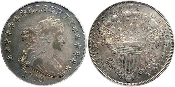 1 Dollar 美利堅合眾國 (1776 - ) 銀 Anne Willing Bingham (1764-1801)