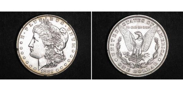 1 Dollar 美利堅合眾國 (1776 - ) 銀 
