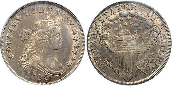 1 Dollar 美利堅合眾國 (1776 - ) 銀 Anne Willing Bingham (1764-1801)