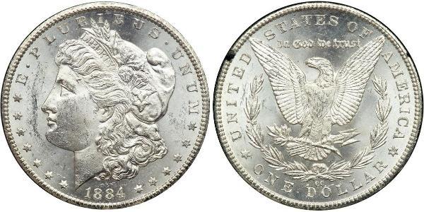 1 Dollar 美利堅合眾國 (1776 - ) 銀 