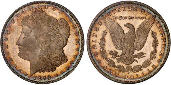 1 Dollar 美利堅合眾國 (1776 - ) 銀 