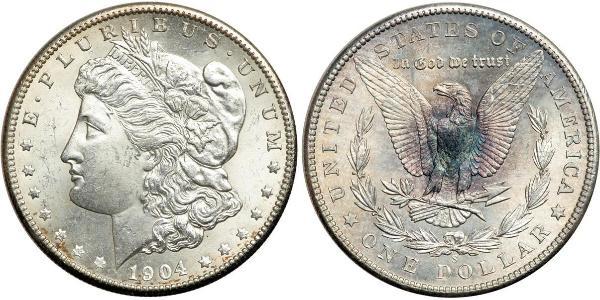 1 Dollar 美利堅合眾國 (1776 - ) 銀 