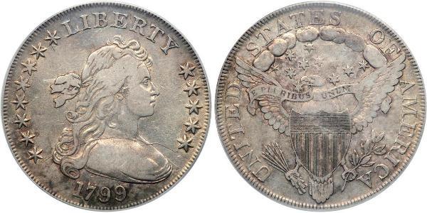1 Dollar 美利堅合眾國 (1776 - ) 銀 Anne Willing Bingham (1764-1801)