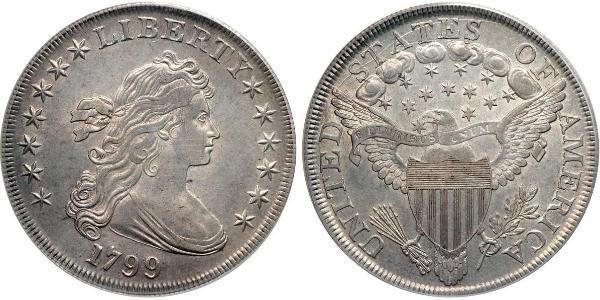 1 Dollar 美利堅合眾國 (1776 - ) 銀 Anne Willing Bingham (1764-1801)