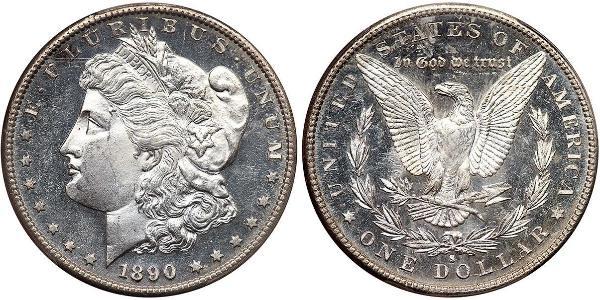 1 Dollar 美利堅合眾國 (1776 - ) 銀 