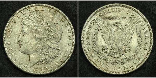 1 Dollar 美利堅合眾國 (1776 - ) 銀 