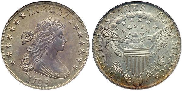 1 Dollar 美利堅合眾國 (1776 - ) 銀 Anne Willing Bingham (1764-1801)